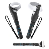 VR Handle Attachment for Meta Quest, Extension Controller Accesories, Virtual Reality Headset (Phantom, Quest 2)