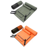 Eunzel 2 Pack Quick Dry Camping Towel, Microfiber Travel Towel 3 Size at 1 Pack,Fast Drying Towel Set for Camping, Beach, Gym, S