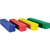 Prang Modeling Clay Set, 4 Colored Clay Blocks Per Set, 0.25 Pounds Each, Red, Yellow, Green And Blue (00740)