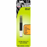 Zebra, ZEB85512, FRefill, Spiral Ballpoint, Fine, Black, 2/Pack, Sold As 1 Pack