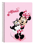 Safta MINNIE MOUSE NAIVE Notebook 80 A5 Sheets, Hard Cover, Ideal for Children of Different Ages, Comfortable and Versatile, Q