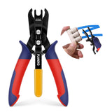 PLANEKO Air Line Pliers Push to Connect Fitting Disconnect Tool for 1/4 5/16 Pneumatic Hose Quick Connect Fittings Removing Air 
