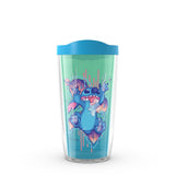 Tervis Disney Lilo and Stitch #StayWeird Made in USA Double Walled Insulated Tumbler Travel Cup Keeps Drinks Cold & Hot, 16oz, C