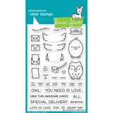 Lawn Fawn LF2466 Special Delivery 4x6 Clear Stamp Set