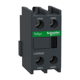 SCHNEIDER ELECTRIC LADN20 Contactor Auxiliary Contact Block