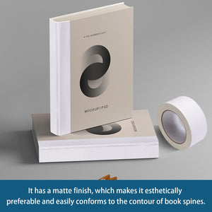 Book Repair Tape- 2 Inch Wide Self Adhesive White