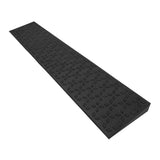 Ruedamann 1-3/16 Rise Rubber Threshold Ramp, 1500 Lbs Capacity Door Ramps for Wheelchairs, Non-Slip Threshold Ramps for Doorways