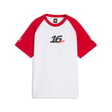 PUMA Scuderia Ferrari F1 Men's Charles Leclerc Driver Tshirt - Rosso Corsa - Size: 3X-Large