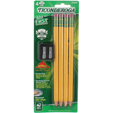 Large Size Pencil Kit with Sharpener [Set of 6]