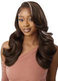 Outre Lace Front Wig - Perfect Hair Line 13X6 - Kihara (DRFF4/COPPER BALAYAGE)