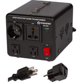 Dynastar Step Up & Step Down Voltage Converter and Transformer, 110-220 to 220-240 Volts; Heavy Duty, Extra Durable Lifetime Coi