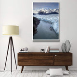 Hubbard Glacier Encroaching On Gilbert Point, Wrangell-St. Elias National Park, Alaska-Paper Art-42,,X62,,