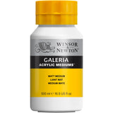 Winsor & Newton Galeria Acrylic Matte Medium, 16.9oz (500ml) Jar