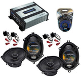 Harmony Audio Classic HA-R68 Compatible with Ford F-250/350/450/550 05-12 Rhythm Series 5x7 6x8 Replacement 225W Speakers, HA-A4