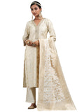 Libas Women'S Chanderi Silk Kurta Set (36898