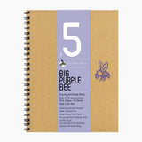 Bee Paper Company BEE206CB50909 Big Purple Bee Drawing Pad, 9 by 9Inch, Gray Bogus