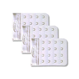 Trylo Bra Hook 4X4 Pack 3 - White,WHITE,,B0C9D7PM1N