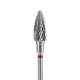 STALEKS - Carbide nail drill bit, "Pine Cone", red hard, 6/14mm (FT110r060/14) (#213)