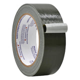 WOD DTC10 Advanced Strength Industrial Grade Olive Drab Duct Tape, 1.5 inch x 60 ft. Waterproof, UV Resistant For Crafts & Home 