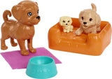 Barbie It Takes Two Doll & Accessories, Twins Playset With Brother & Sister Dolls, 3 Pet Puppies & 10+ Accessories