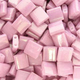 Miyuki Tila 2 Hole Square Beads 5mm Opaque Antique Rose Luster 7.2 Grams