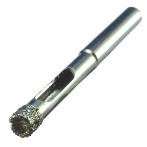 1/4 Diamond Drill Bit for Porcelain & Tile - 1/4 x 3, Diamond Tip with Guide Holds