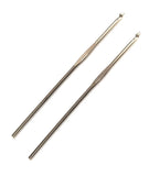 HimmuS Fashion Hub Stainless Steel Crochet Hooks (Kiroshiya) Knitting Needles For Sewing Craft Woolen Cloth (Pack Of 2) (13Cm L