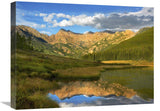 Mt Powell And Piney Lake, Colorado-Canvas Art-24X18