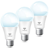 Dusk to Dawn Light Bulbs Outdoor, 13W(100W Equivalent), 5000K Daylight, Automatic On/Off Outdoor Security Light, Sensor A19 E26 