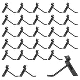 SINCHEEWAY 50 Pack Slatwall Hooks, Slatwall Accessory for Hanging, Slat Board Hook for Garage, Retail, Home, and Shop Display (B
