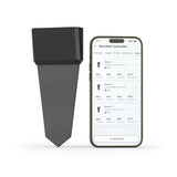 Moen Smart Wireless Soil Sensor, Automatic Moisture Meter Measurement for Lawn, Plant Water Meter for Exterior Enclosures, WISNS