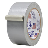 MAT Duct Tape Silver (Gray) Industrial Grade, 2 inch x 60 ft. Waterproof, UV Resistant for Crafts, Home Improvement, Repairs, & 