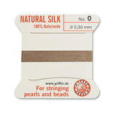 Griffin Bead Cord Silk Beige #0