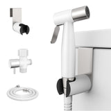 Arofa Handheld Toilet Bidet Sprayer for Toilet-Adjustable Water Pressure Control with Bidet Hose for Feminine Wash, Stainless St