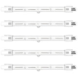 R7S Halogen Bulbs 300W Dimmable 120V 118mm T3 J Type Floodlight Bulb with Long Lifespan, 2700K Warm White Linear Double Ended Li