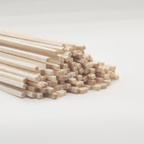 Barsha Space 120Pcs Balsa Wood Sticks,Wood Strips Balsa Square Wooden Dowels Hardwood Unfinished Wood Sticks for Crafts DIY Proj
