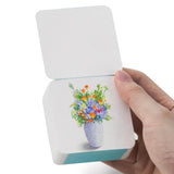 Lightwish 60 Sheets Mini Watercolor Sketchbook 2.6 * 2.6'' Cold Press 300gsm/140lb, Travel Size Portable Tearable Square Paintin