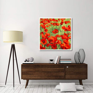 Poppies-Paper Art-42,,X42,,