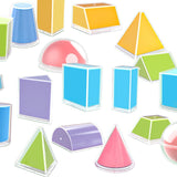 Enakshi 20 Pieces Geometric Solids 3D Folding Geometric Shapes for Elementary School|Toys & Hobbies | Educational | Mathematics