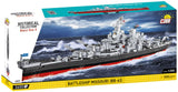 Cobi Historical Collection World War Ii Battleship Missouri (Bb-63),2655 Pieces