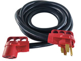 Valterra Mighty Cord RV 50-Amp Extension Cord, 25-Foot Power Extension Cord, Red