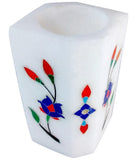 White Marble Home Decorative Pen Holder