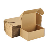 MEBRUDY 9x6x4 Inches Shipping Boxes Pack of 25, Small Corrugated Cardboard Box for Mailing Packing Literature Mailer
