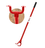 Deck Demon Wrecking Bar - 44 Inch Steel Deck Board Remover Tool - Save Time Removing Old Boards and Breaking Pallets - Heavy Dut