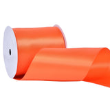 Ribest Orange Double Faced Satin Ribbon, 3 Inch 10 Yard Ribbon for Crafts Gift Wrapping Bows Wedding Party Decoration Bouquet