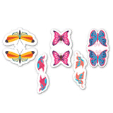 woopme Set of 5 Cute Butterfly Magnetic Bookmark for Book Lovers Readers Students Gift Magnetic Page Clips Folding