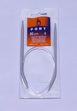 HimmuS Fashion Hub Aluminium Circular Knitting Needles Size No. 6 (Diameter5.00Mm) Used For Making Sweater, Socks, Caps & Wool