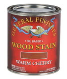General Finishes Oil Based Penetrating Wood Stain, 1 Quart, Warm Cherry