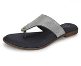 Ortho Joy Doctor Fancy Slipper For Women || Orthopedic Women'S Slipper || Fancy Slippers For Women,Grey,8,B0C7MW2YZD