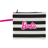 Franco Collectibles Barbie Beach/Pool Waterproof Swimsuit, Makeup, Toiletries Pouch Bag, (Officially Licensed Product)